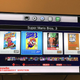 The game library UI. You access this screen from within a game by hitting the Reset button on the console.